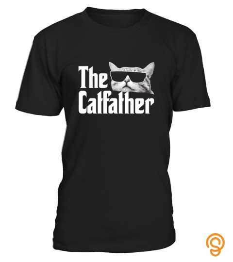 The Catfather T Shirt Funny