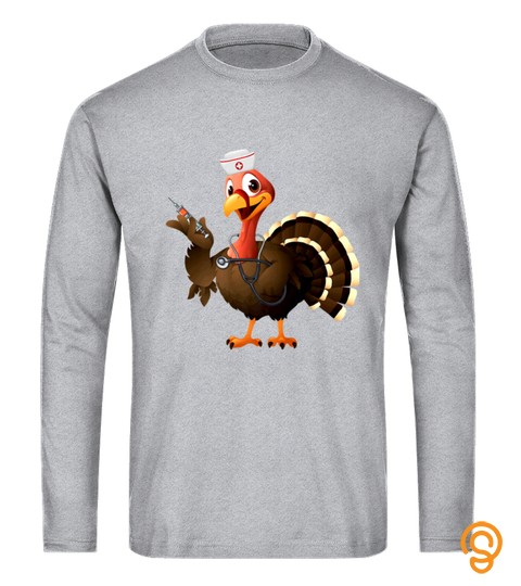 Thanksgiving Nurse Turkey Feast Day Tshirt   Hoodie   Mug (Full Size And Color)
