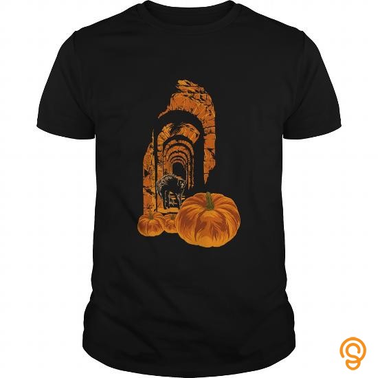Masculine Terrified Cat Halloween Shirt T Shirts Design