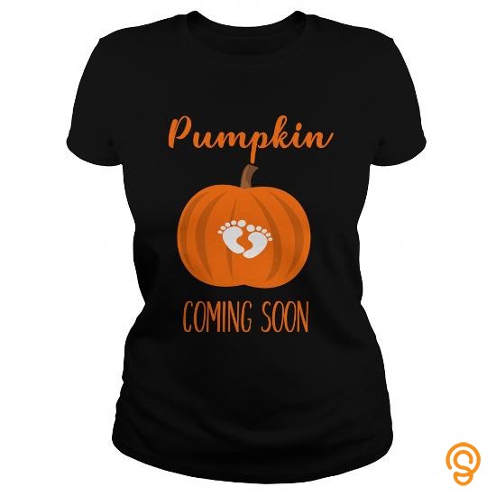 Relaxed Pumpkin Coming Soon Halloween Pregnancy Tshirt Tee Shirts Size Xxl