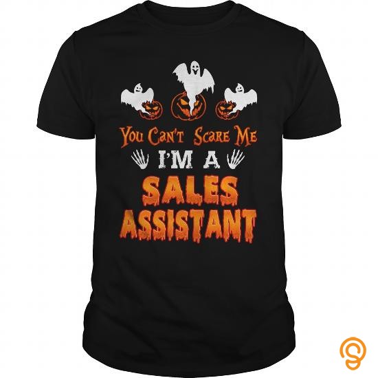 Favorite YOU CANT SCARE ME Sales assistant HALLOWEEN Tee Shirts Target