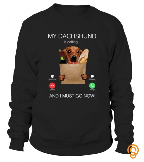 My dachshund is calling and I must go now