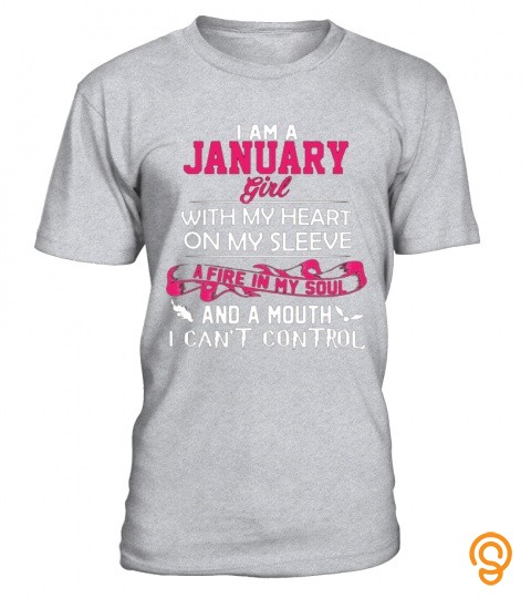 January Birthday Shirts January Girl Tee January Girl Shirt