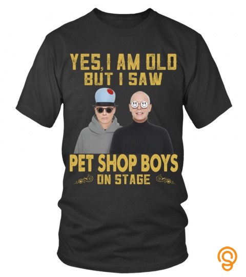 I Saw Pet Shop Boys On Stage