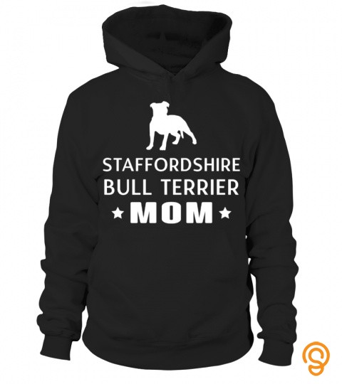Staffordshire bull terrier mom