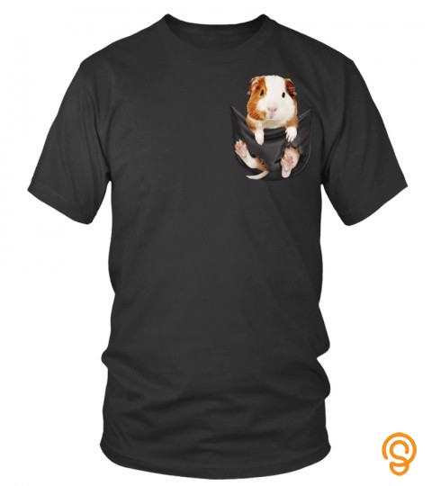 Guinea Pig In Pocket T shirt