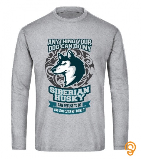 Siberian Husky Funny Shirt For