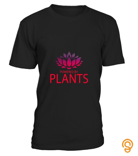 Powered By Plants Vegetarian, Vegan T Shirt