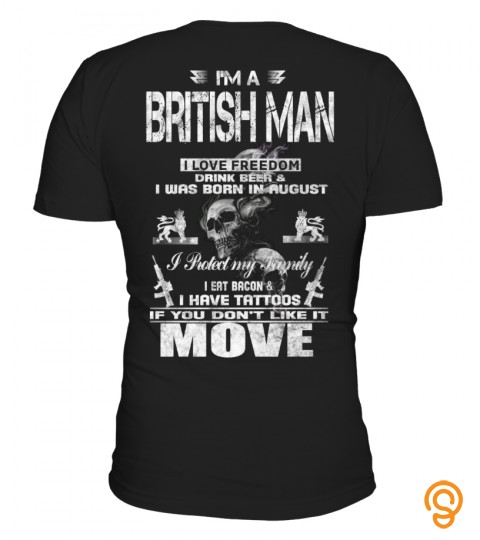 I'M A BRITISH MAN   AUGUST