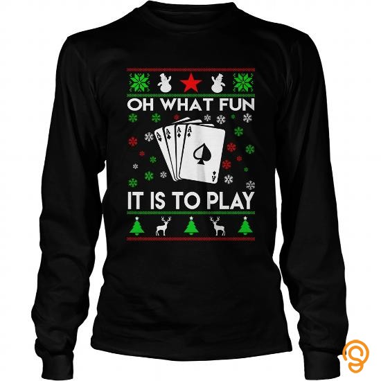 Model Poker Oh What Fun It Is To Play T Shirts Design