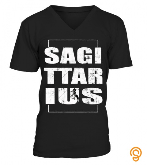 Sagittarius Zodiac Sign Horoscope Sagittarius Distressed Shirt
