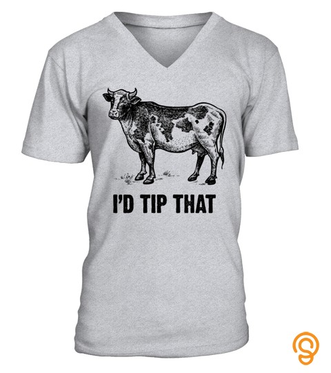 I would tip that cow
