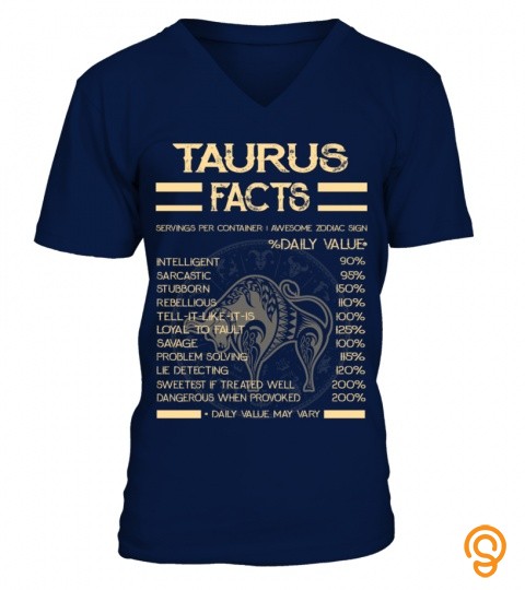 Taurus facts, servings per container, awesome zodiac sign
                     …