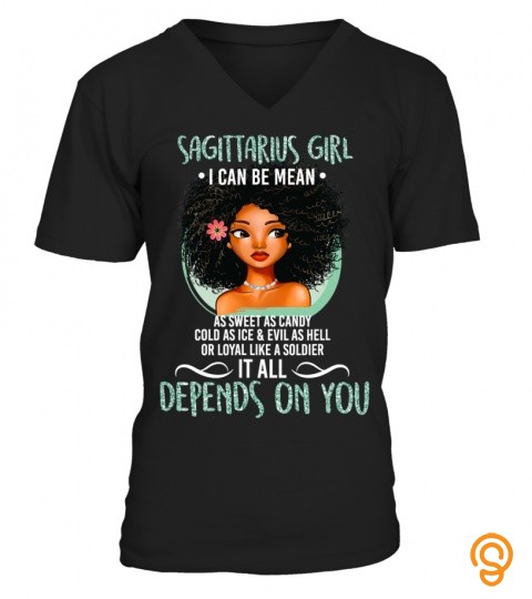 Birthday Sagittarius Girl Zodiac For Women Shirt
