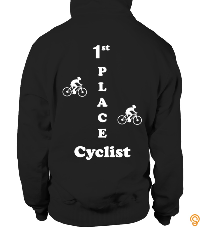 1st Place Cyclist   biker riding hoodie