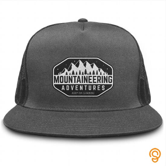Durable Mountaineering Adventures Cap T Shirts Quotes