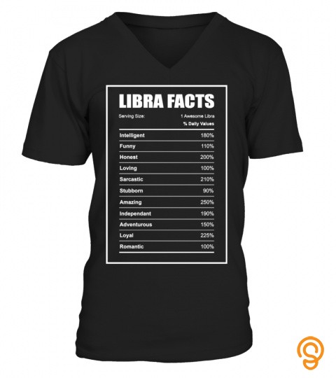 Libra Birthday Shirt, Libra Facts shirt