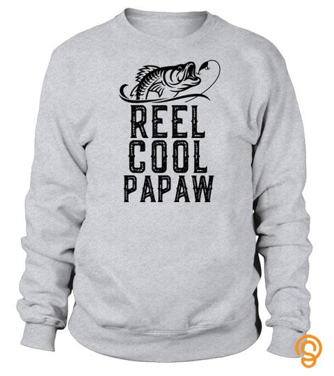 Reel Cool Papaw Fishing Gift Funny T Shirt Christmas T Shirt