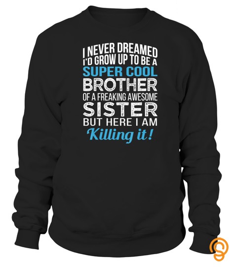 Super Cool Brother Shirt Funny Brother Birthday Gift