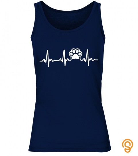  Heartbeat Pulse With Paw Print