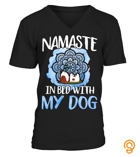 Namaste Mandala In Bed With My Dog Aa