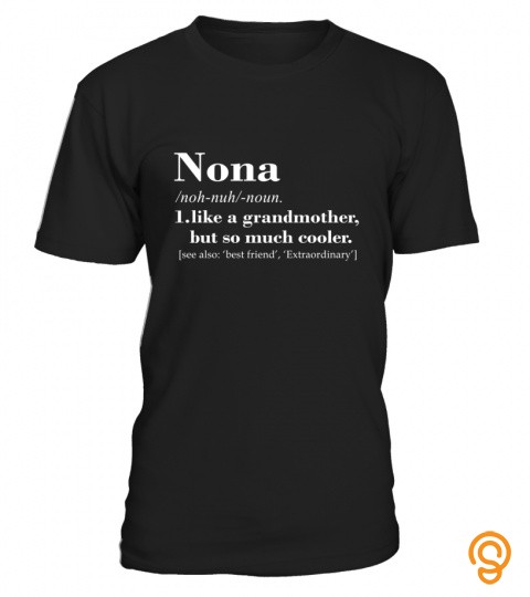 Nona Grandmother Black