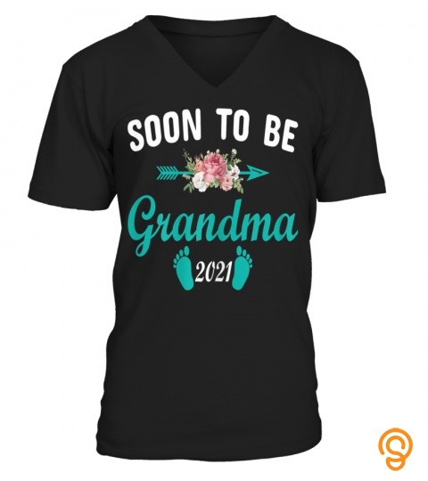 Womens Soon To Be Grandma    2021 Pregnancy Announcement Party 