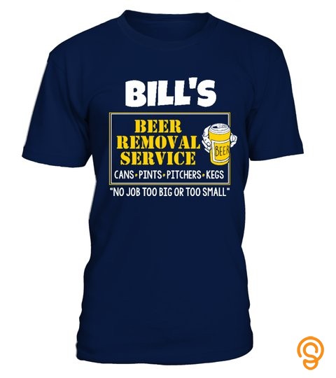 Beer Removal Service   Custom Shirt