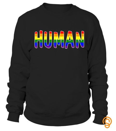 Human LGBT Lesbian Gay Bisexual Transgender Pride Shirt   Limited Edition