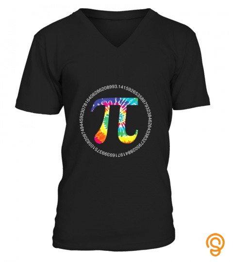 Tie dye Pi Day T Shirt Physics Math Teacher Engineer