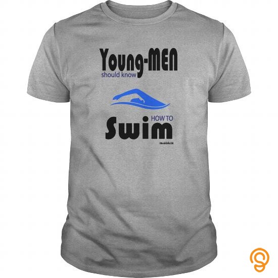 Personal Style SWIM Young Men T Shirts Sayings And Quotes