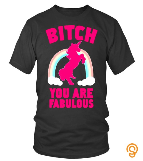 You Are Fabuloys Horse Unicorn Rainbow Gay Pride Lgbt Tshirt   Limited Edition