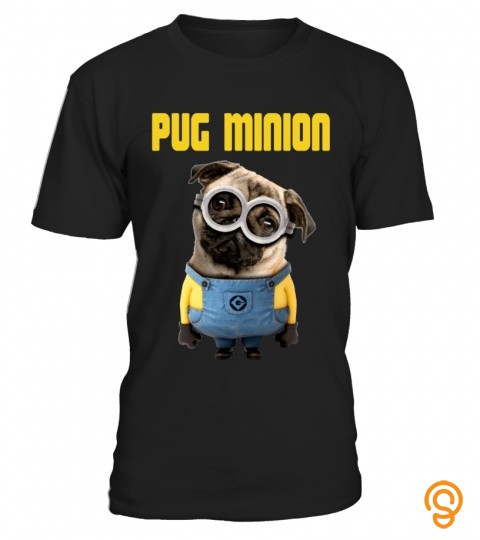 Pug minion with a picture