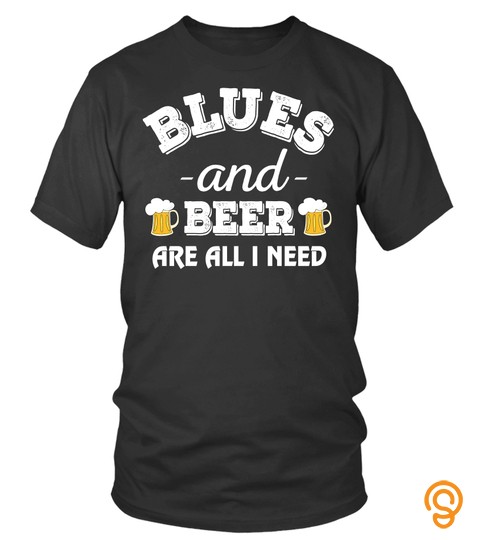 BLUES AND BEER LOVER T SHIRTS
