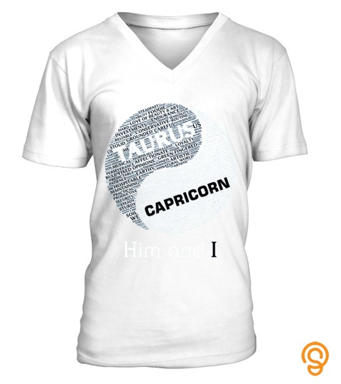 Capricorn And Taurus Couples Matched Zodiac Sign T shirts
