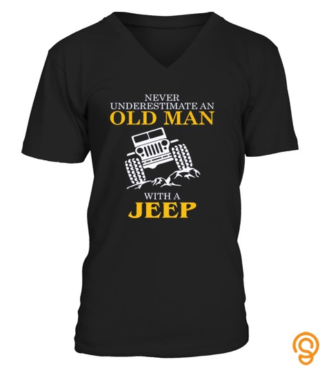 Never Underestimate Old Man Jeep