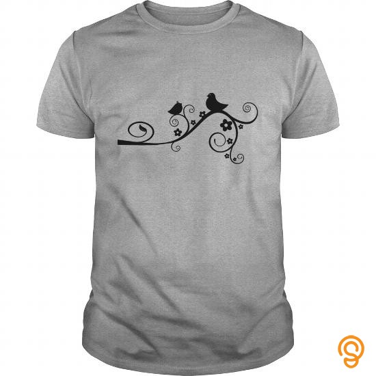 Engineered Birds Flourish T Shirts Sale