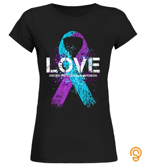 Suicide Prevention Awareness Ribbon T Shirt