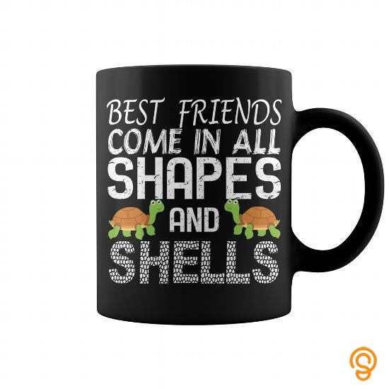 Comfy Best Friends Come In All Shapes And Shells Turtle Mug T Shirts Screen Printing