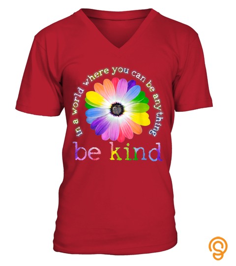In A World Where You Can Be Anything Be Kind T Shirt