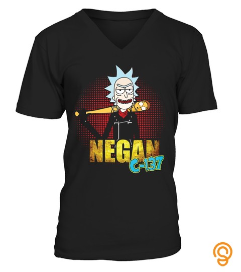Neggan T Shirt C 137 Rick Shirt