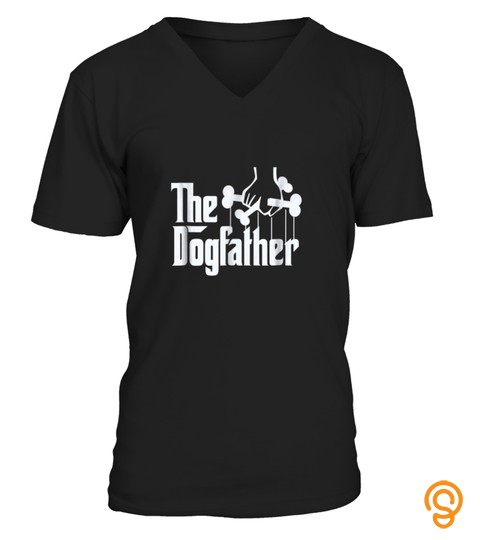 the dogfather shirt dog dad fathers day gift shirt dog lover