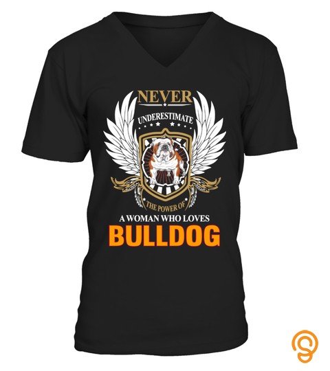 Woman Who Loves Bulldog