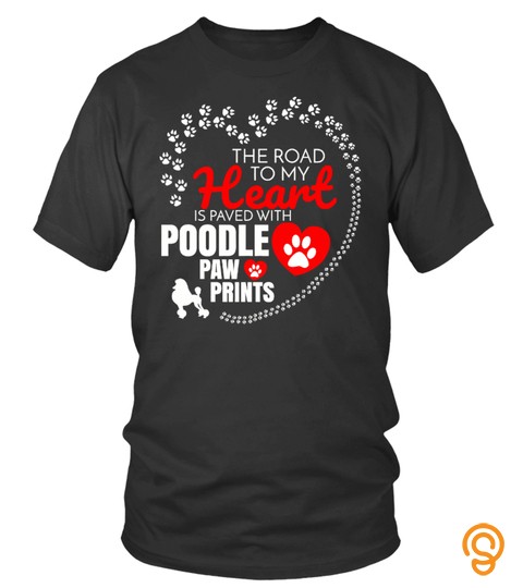 Poodle Paw Prints Dog Lovers