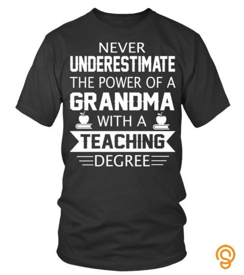 Grandma Teacher T Shirt_2