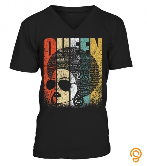 African American Educated Strong Black Woman Queen T Shirt