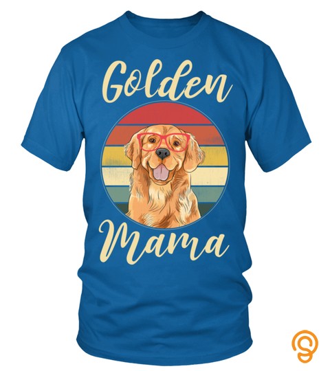 Golden Retriever Mama Gift, Women Mother Day Dog Lover Sweatshirt