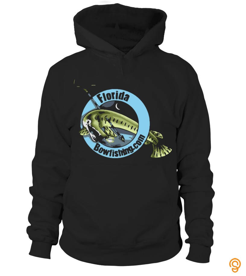 Fashionable Large_Florida_Bowfishing Tee Shirts Buy Now