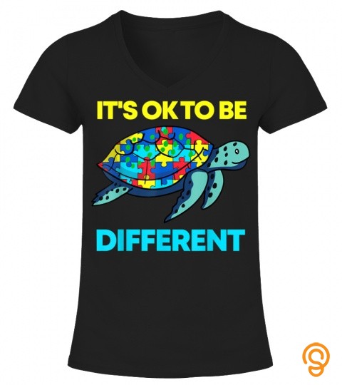 Autism awareness cute turtle t shirt