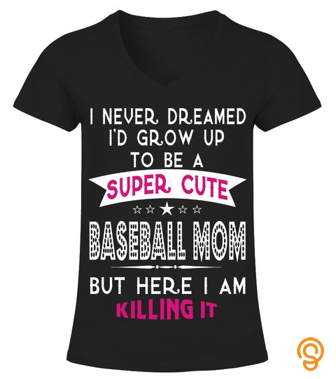 A Super cute Baseball Mom